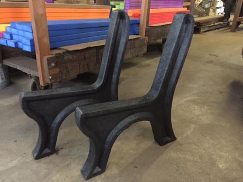 Recycled Plastic Bench Frame